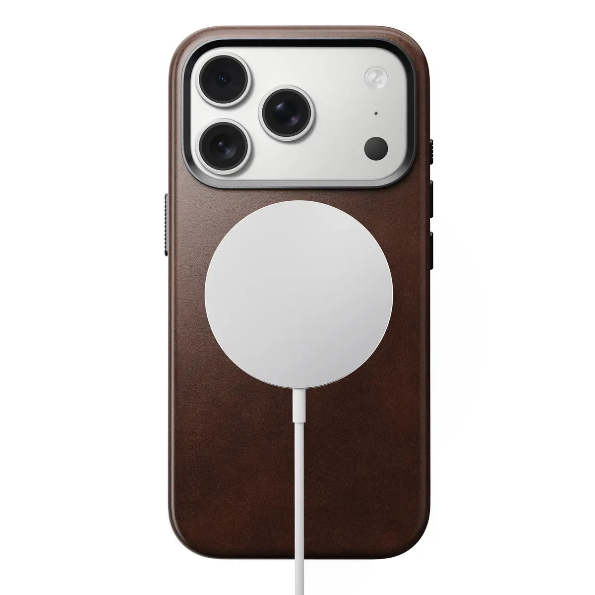iPhone 17 Pro Traditional Horween Leather Case MagSafe Rustic Brown