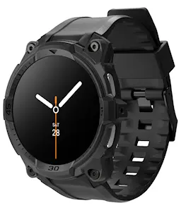Samsung Galaxy Watch 8 Classic Rugged Gear Deksel & Reim, All Black