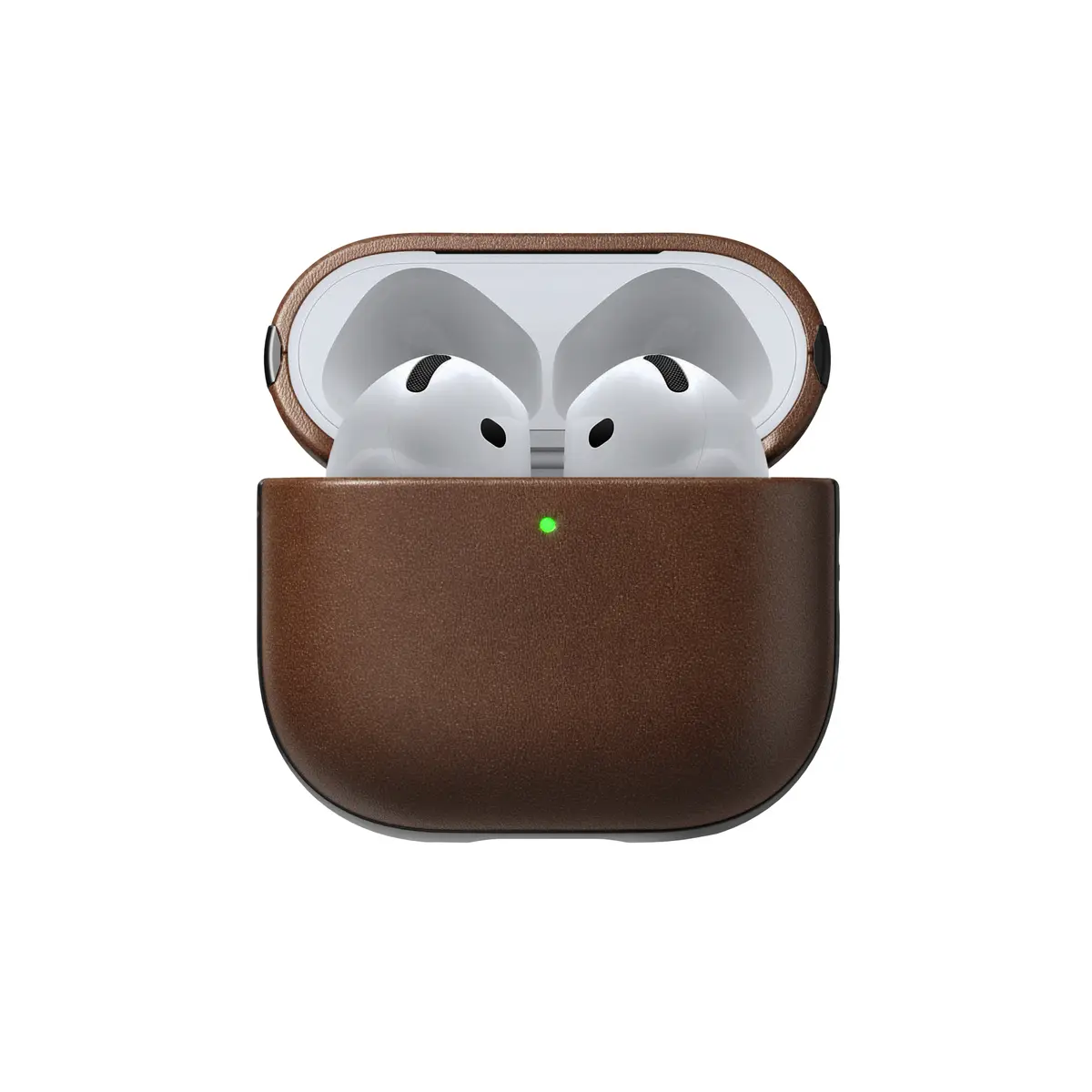 Apple AirPods 4 Modern Case Leather Brown