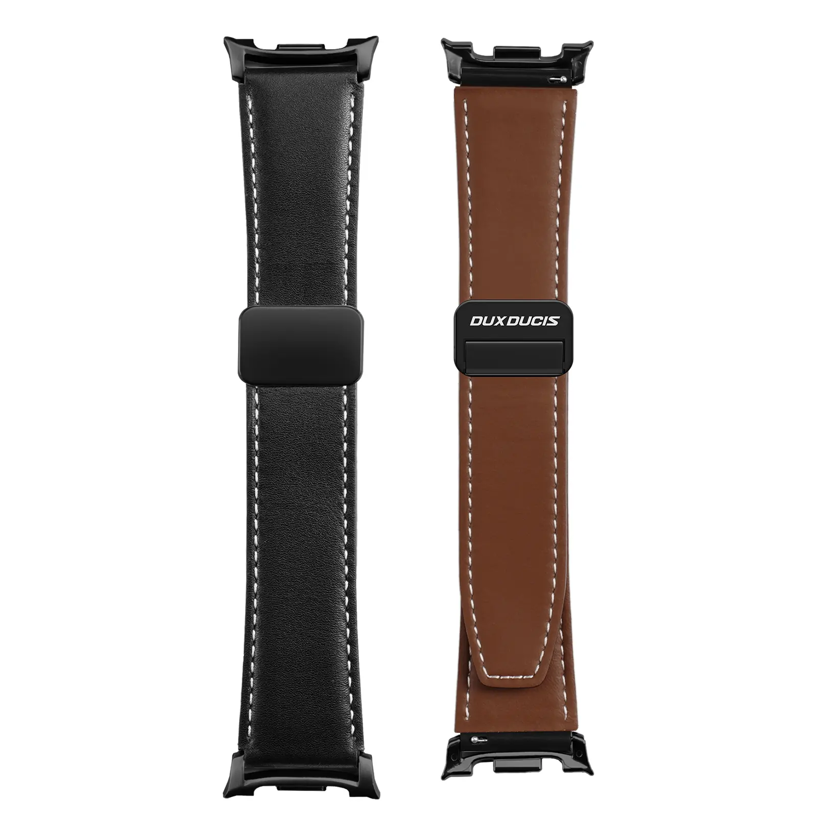 Läderarmband Samsung Galaxy Watch 9 40mm Svart