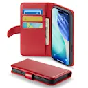 Ægte Læderetui iPhone 17 Rød