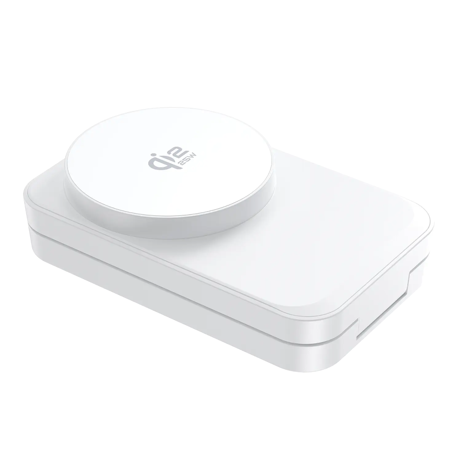 3-i-1 Foldable Qi2.2 25W Laddningsstation MagSafe Vit