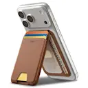 HaloLock MagSafe Kortholder med stativ, Brown