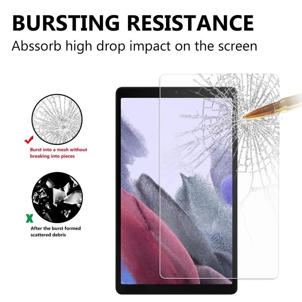 Härdat Glas 0.3mm Skärmskydd Samsung Galaxy Tab A7 Lite
