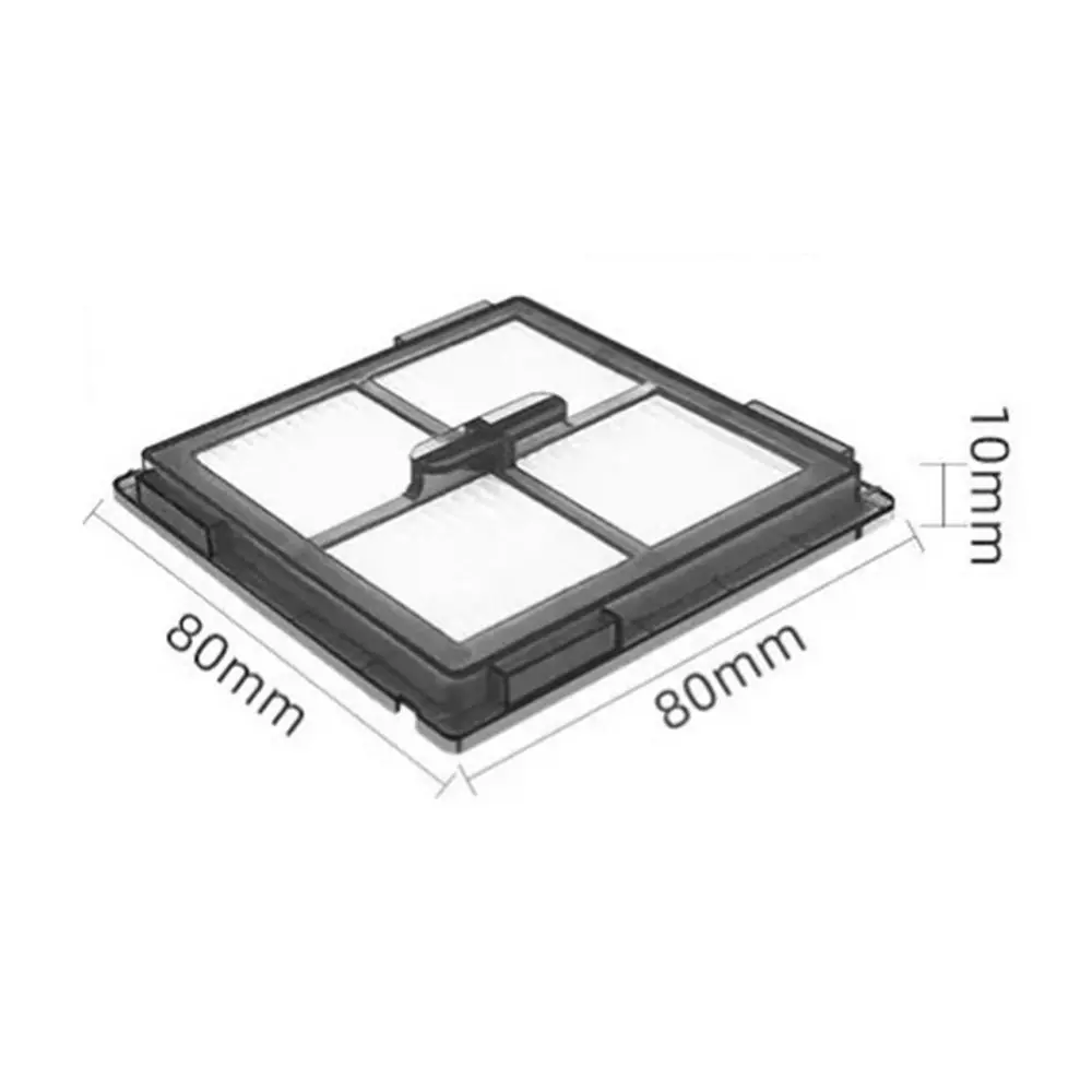 Filter 2-pack - passar till  Roborock Q10 VF Plus