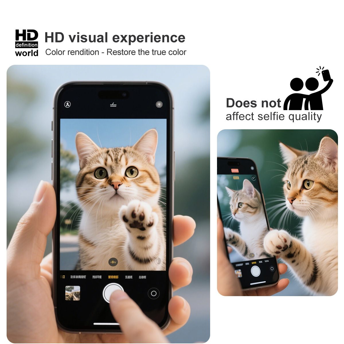 Heltäckande Härdat Glas Skärmskydd Xiaomi 17 Ultra svart