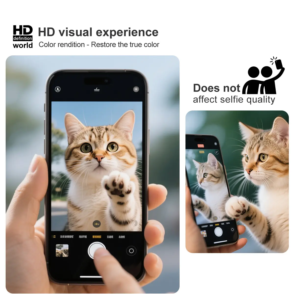 Heltäckande Härdat Glas Skärmskydd Xiaomi 17 Ultra svart