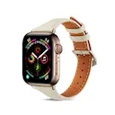 Apple Watch Series 10 46mm Skinnreim Slim Beige