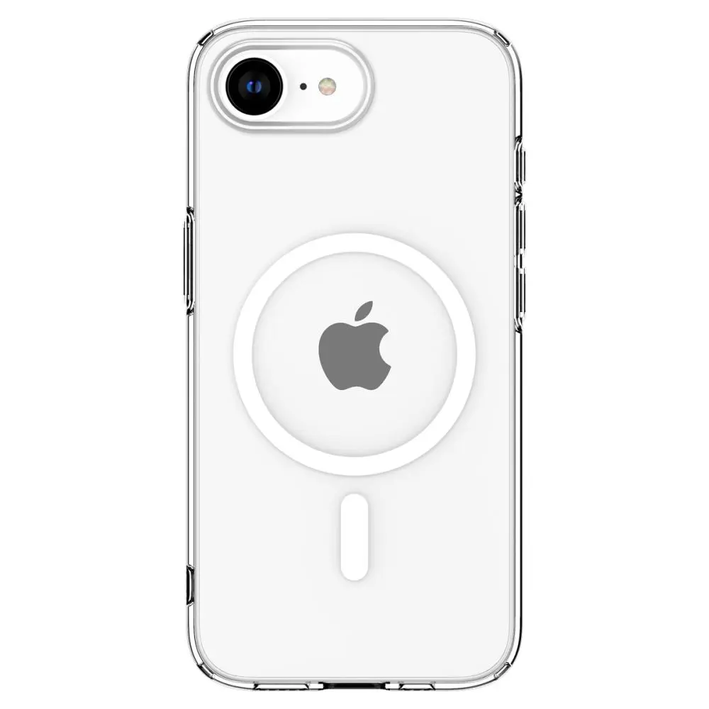 iPhone 17e Case Liquid Crystal MagSafe Clear White