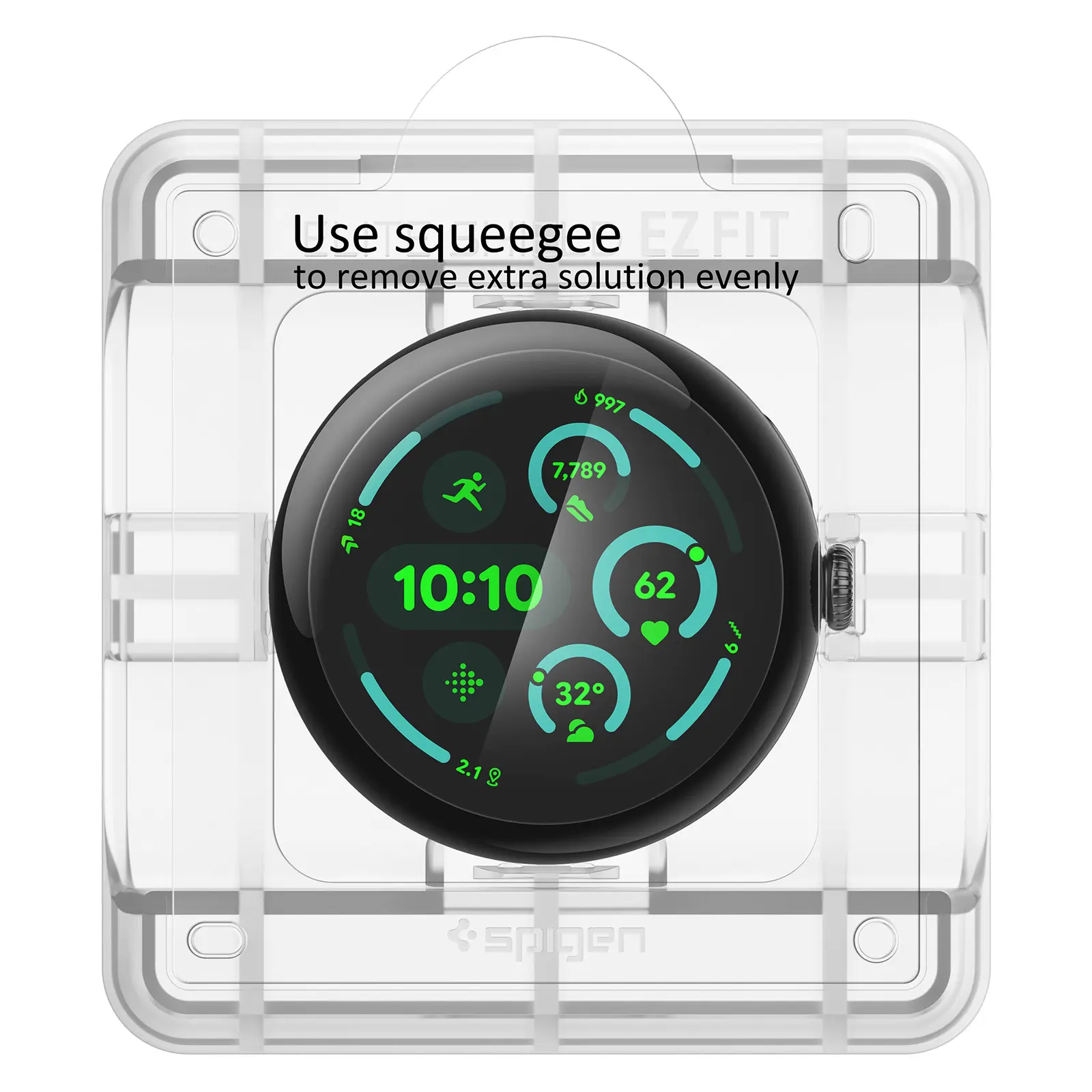 Google Pixel Watch 5 45mm Screen Protector EliteShield EZ Fit (2-pack)