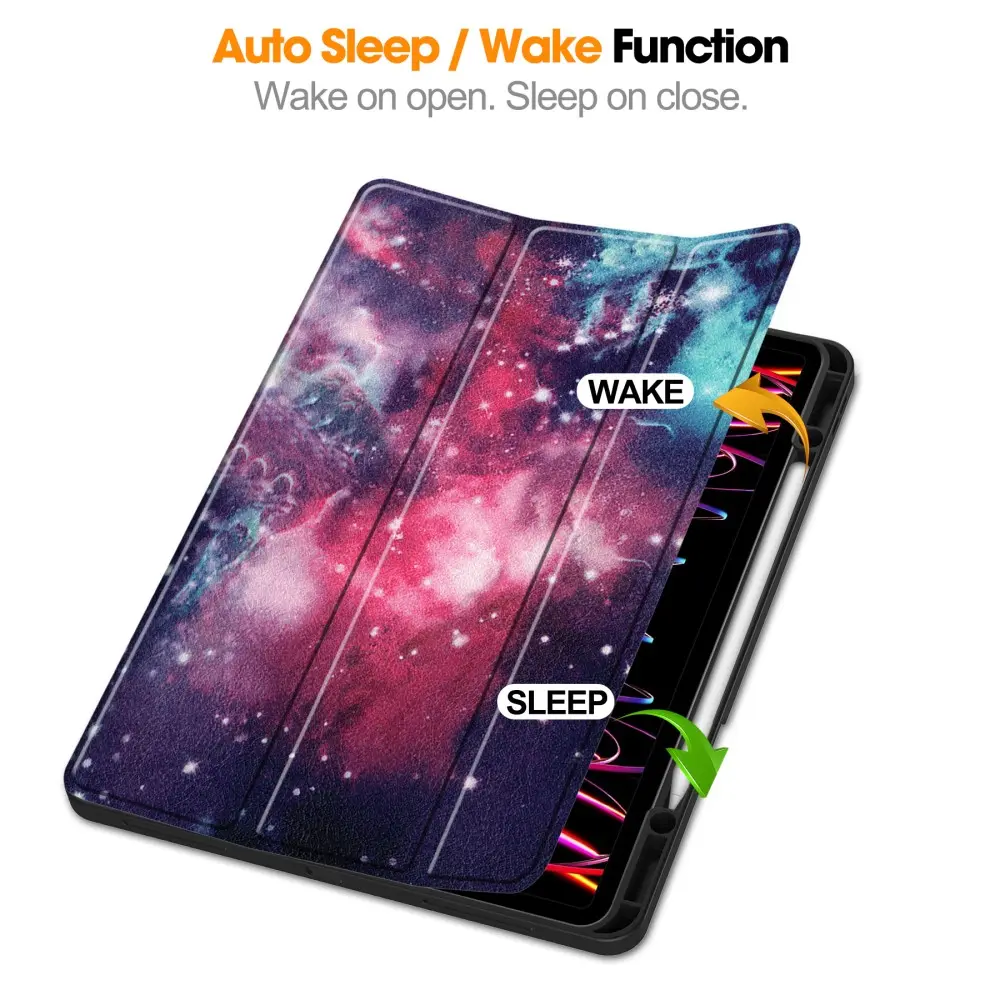 Fodral Tri-fold Apple iPad Air 13 3rd Gen (2026) Rymd