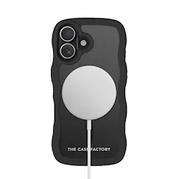 iPhone 16 The Wave Magnetic Case, Sort