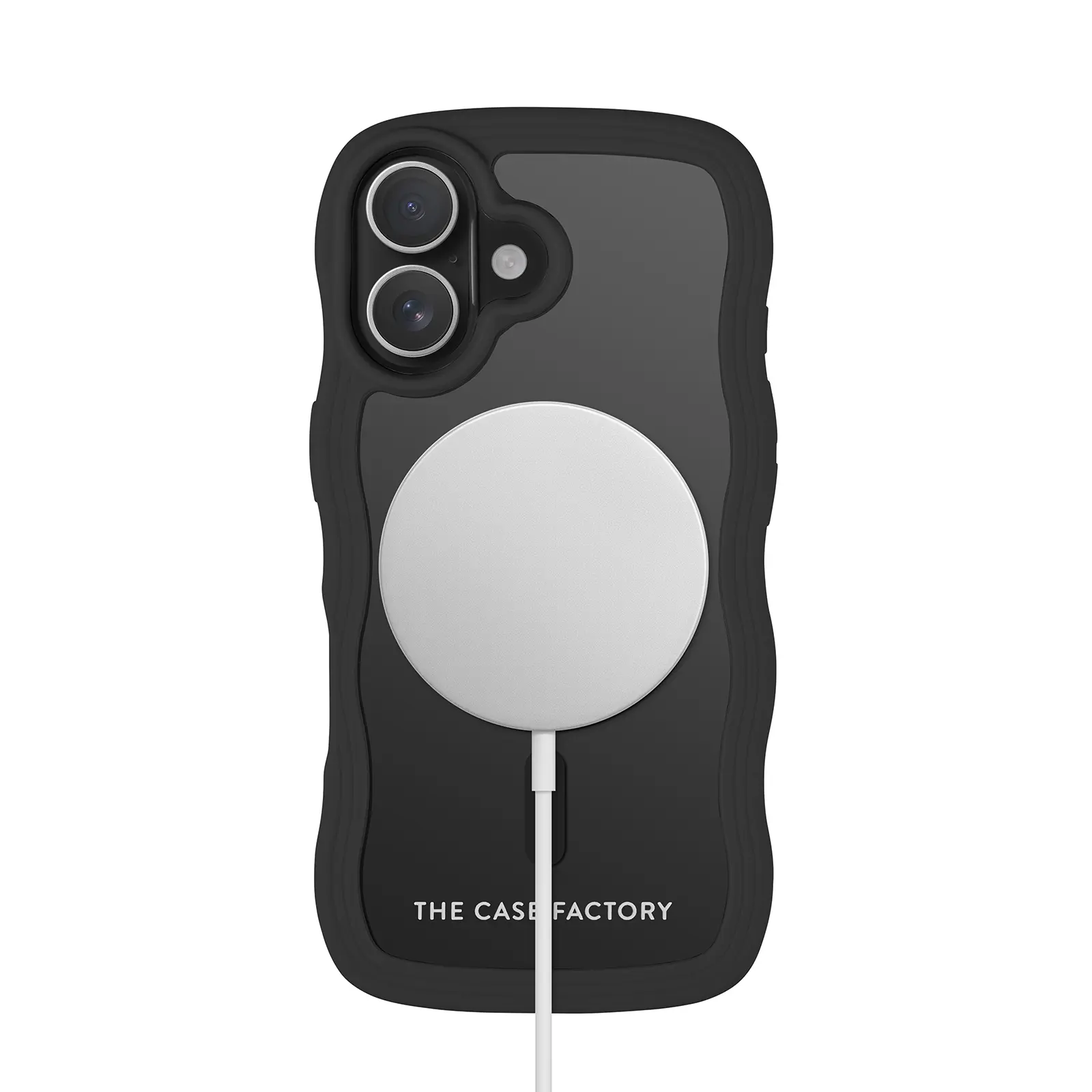 iPhone 16 The Wave Magnetic Case, Sort