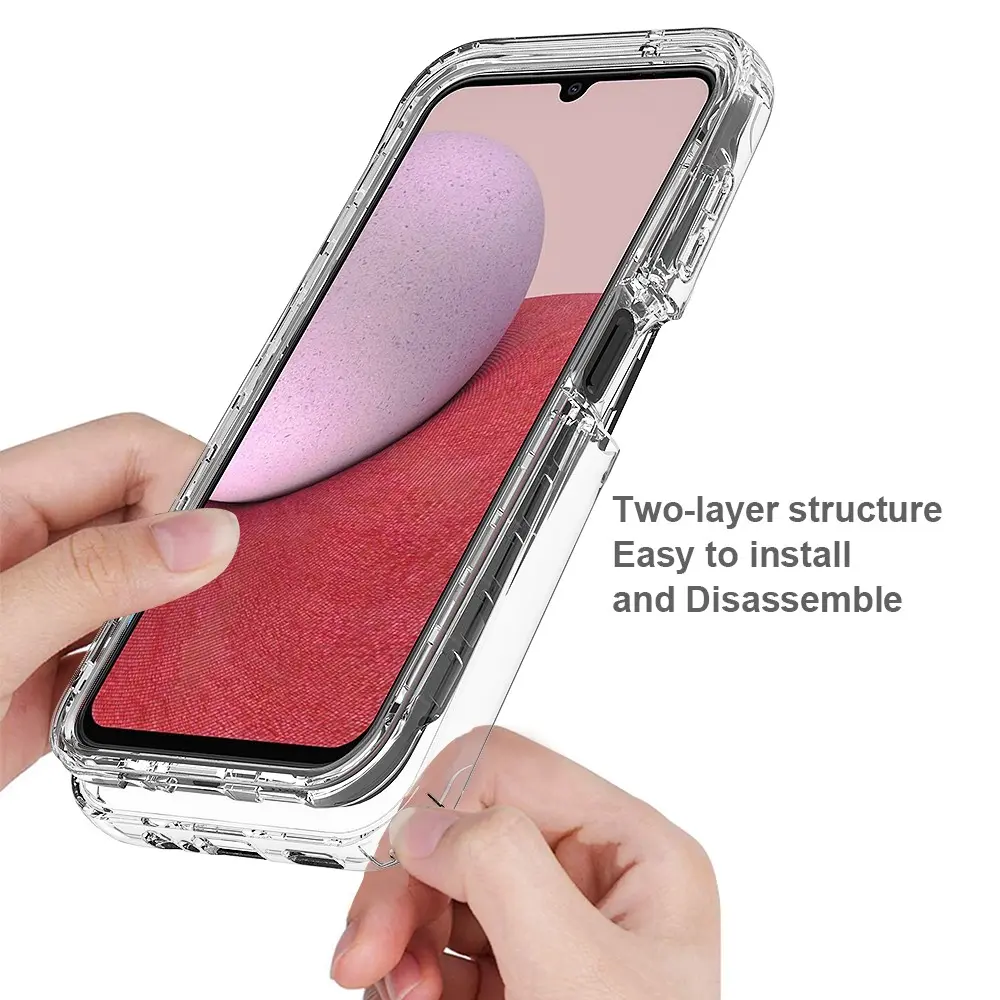 Full Protection Case Samsung Galaxy A14 Genomskinlig