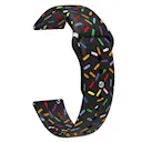 Rem af silikone til CMF by Nothing CMF Watch Pro 2 Sort drysser