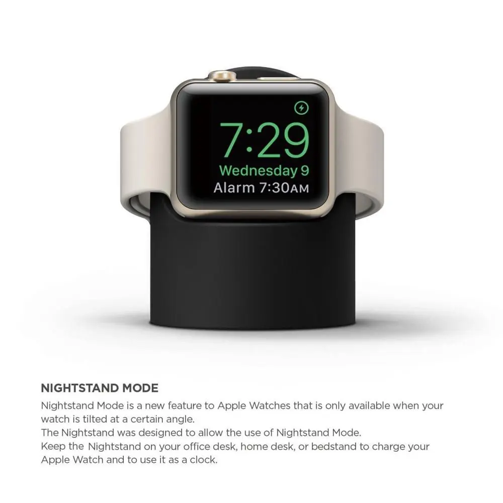 Laddningsställ Apple Watch svart