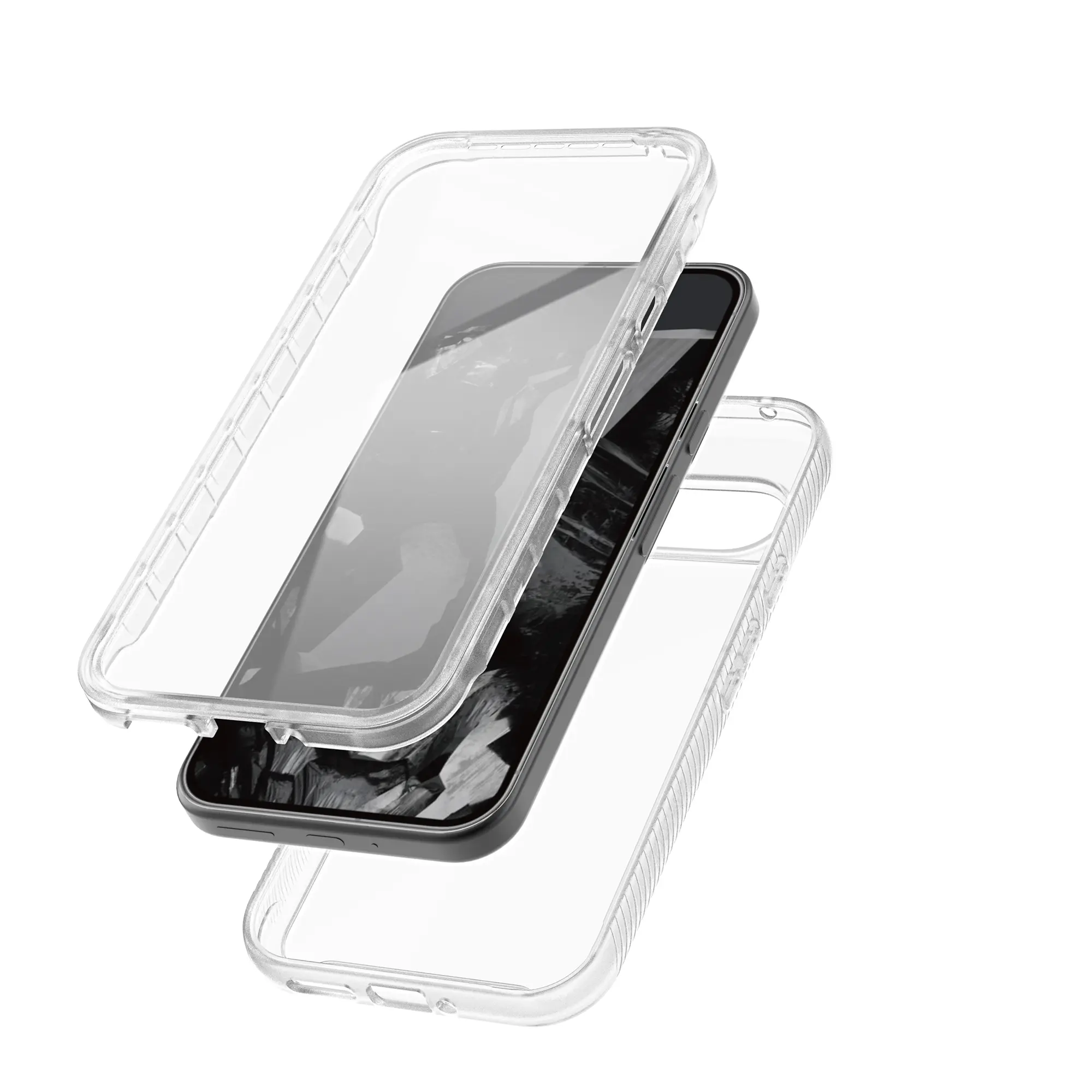 Full Protection Case Google Pixel 9 Pro XL Genomskinlig