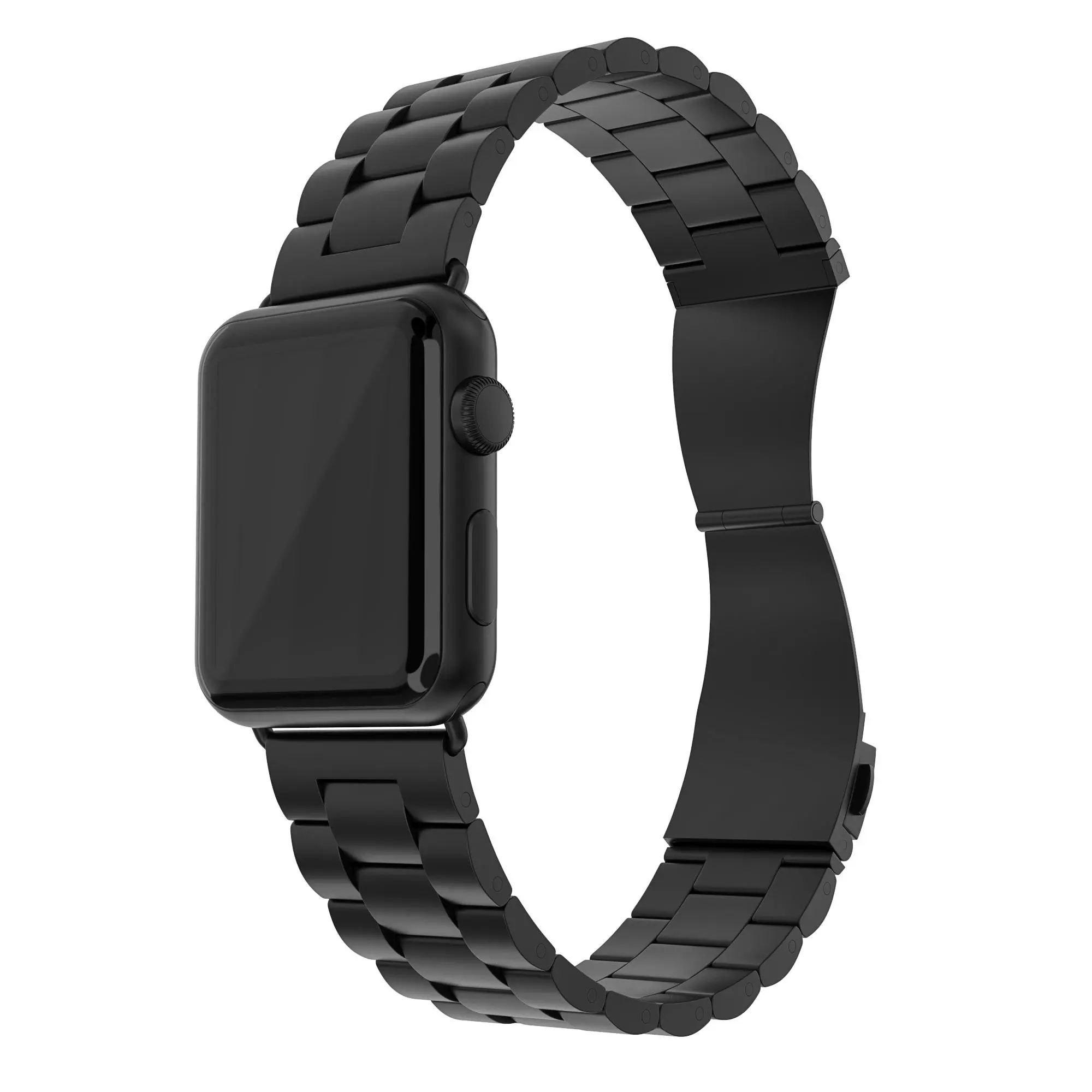Metallarmband Apple Watch Series 12 47mm Svart