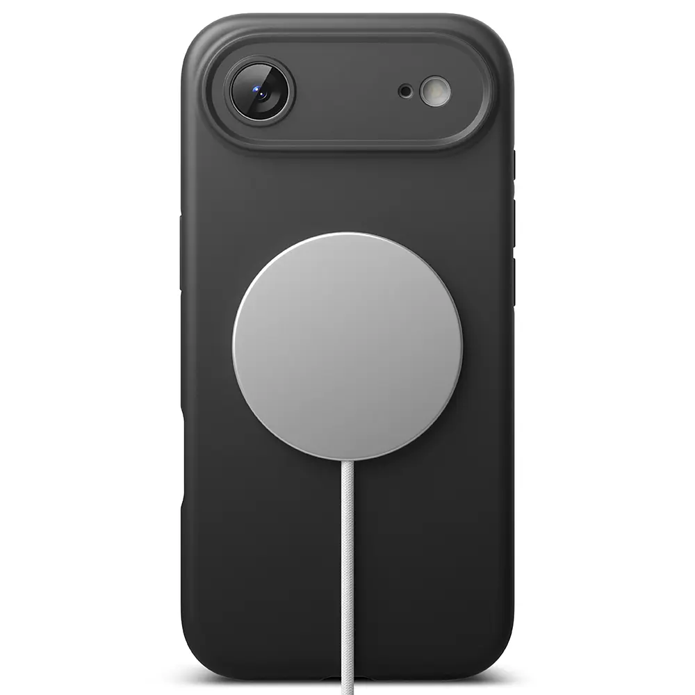 Silicone Magnetic Case iPhone Air Black