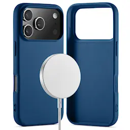 iPhone 17 Pro MagSafe-suojakuori TPU:sta, Vaaleansininen
