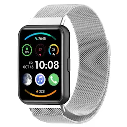 Huawei Watch Fit 2 Milanese-ranneke magneettilukolla, Hopea