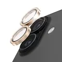 iPhone 17 Hoops Camera Lens Protector Glitter Gold