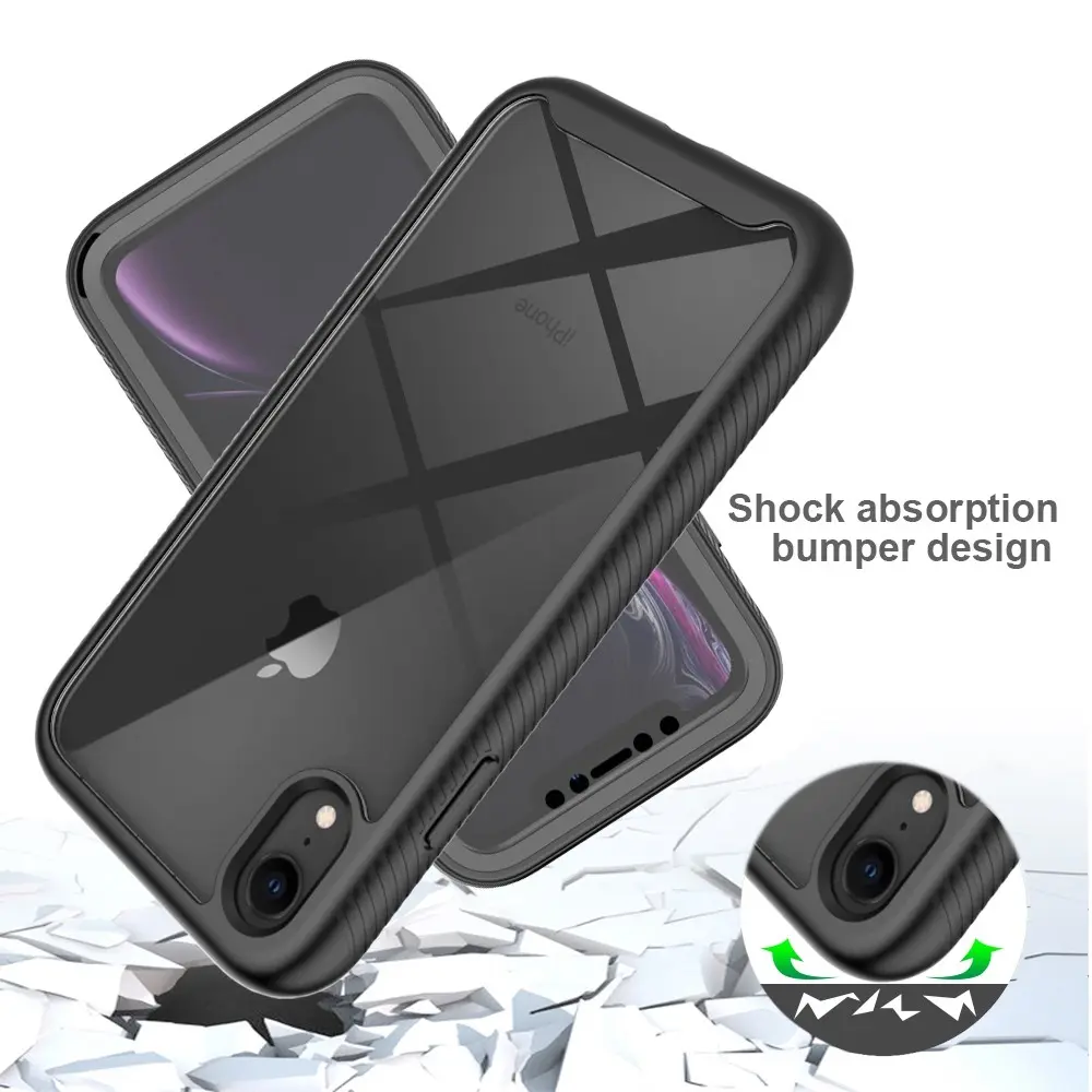Full Protection Case iPhone Xr Svart