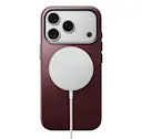 iPhone 18 Pro Traditional Horween Leather Case MagSafe Burgundy
