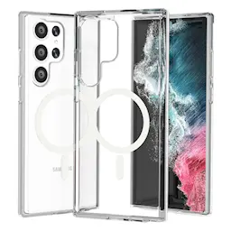 Hybridikuori MagSafe Samsung Galaxy S23 Ultra kirkas