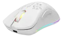Trådlös RGB ultralätt gamingmus WM80, Vit