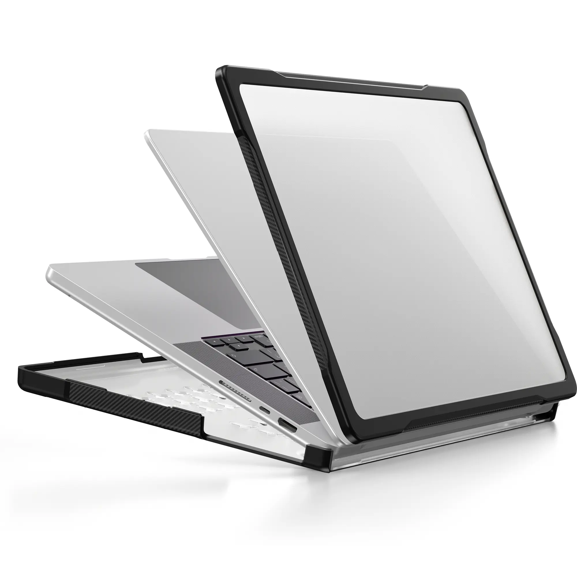 Stöttåligt Skal Apple MacBook Pro 16 2024 Genomskinlig