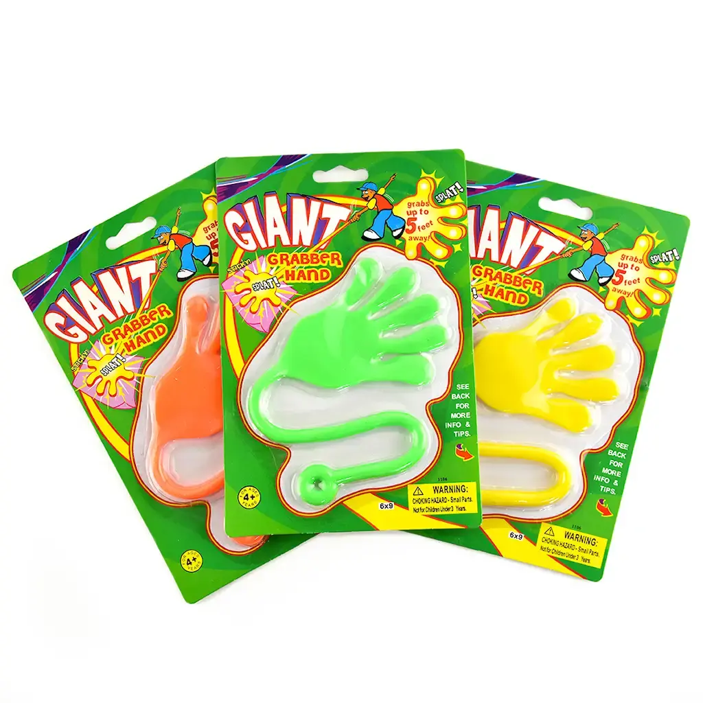 Klibbig slimehand