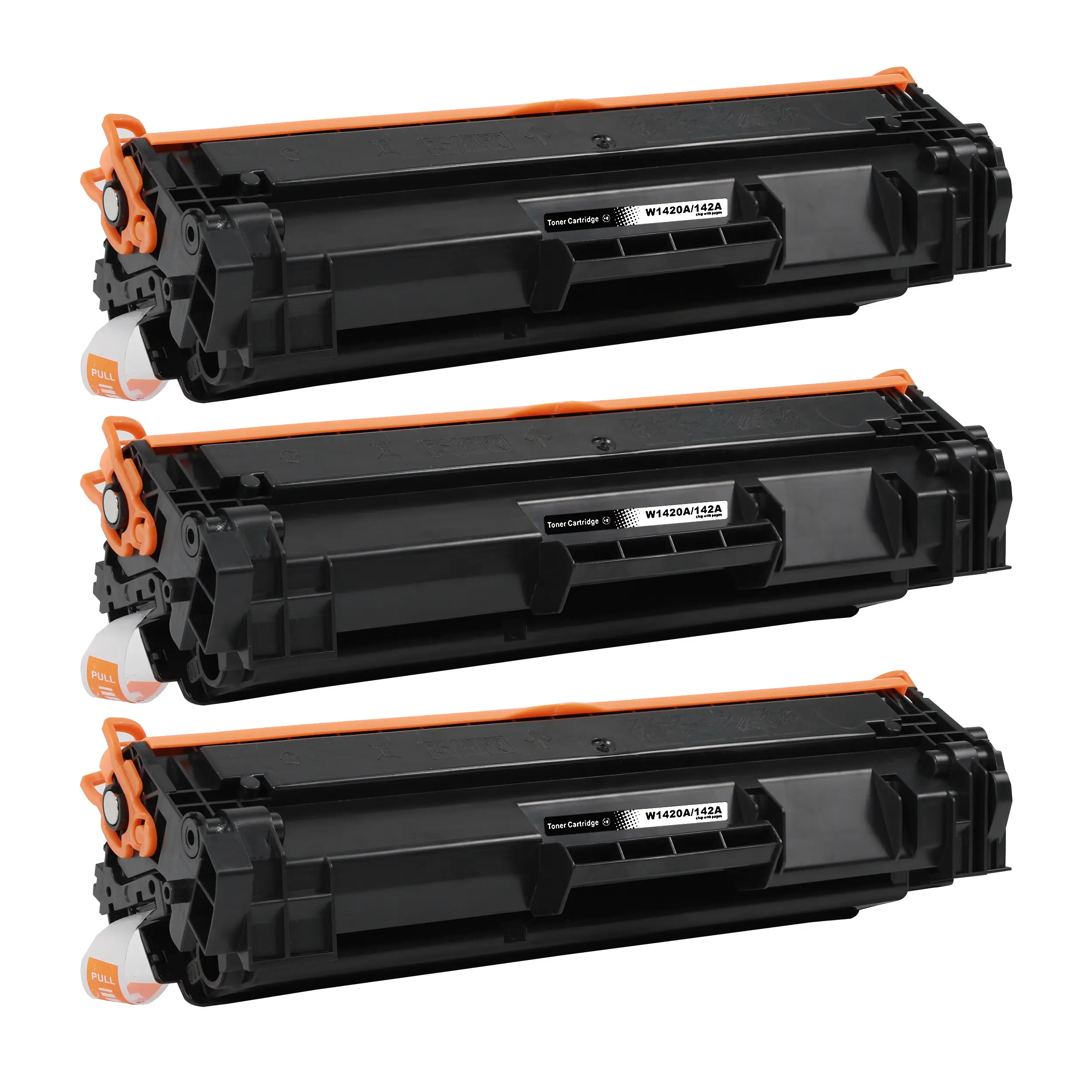 3-pack Kompatibel toner - ersätter HP 142A / W1420A - svart, 950 sidor