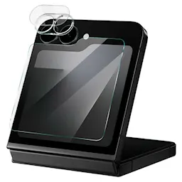 Hærdet Glas Linsebeskytter + Skærmbeskytter Samsung Galaxy Z Flip 7 FE Gennemsigtig