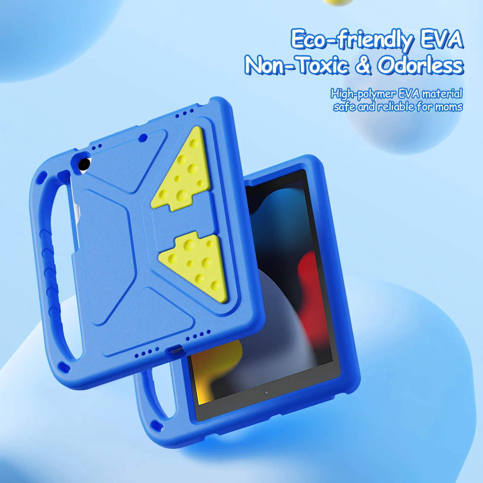 Puff Series EVA skal  Apple iPad 10.2 7th Gen (2019) Blå