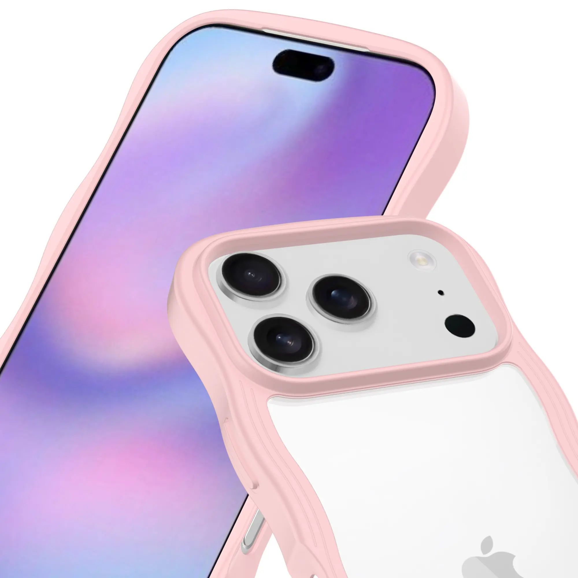 The Wave Case iPhone 17 Pro Rosa