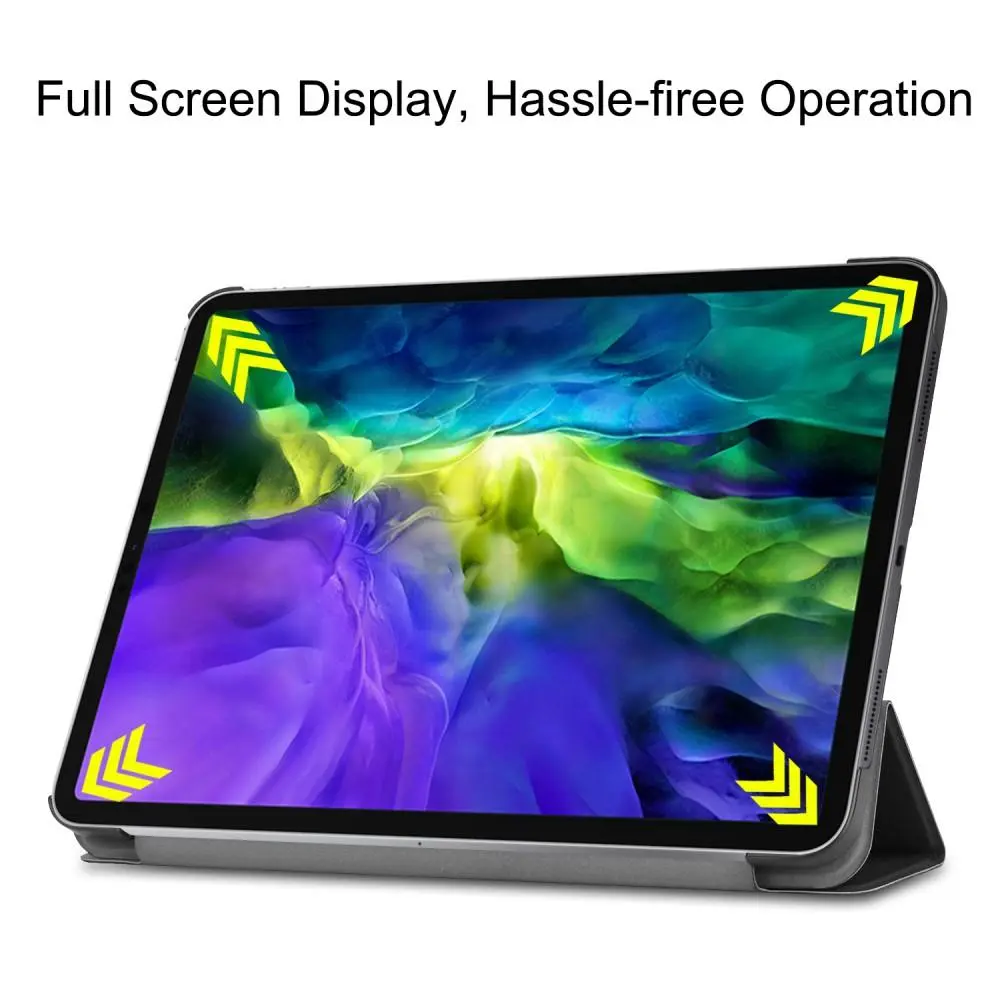 Fodral Tri-fold Apple iPad Pro 11 2nd Gen (2020) Svart