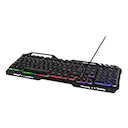 DK120 Gamingtangentbord med RGB-belysning, Svart