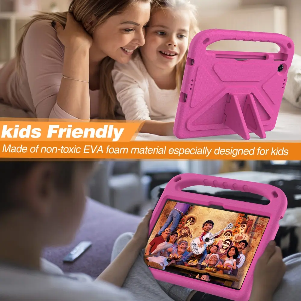 Skal EVA med Handtag  Lenovo Tab Rosa