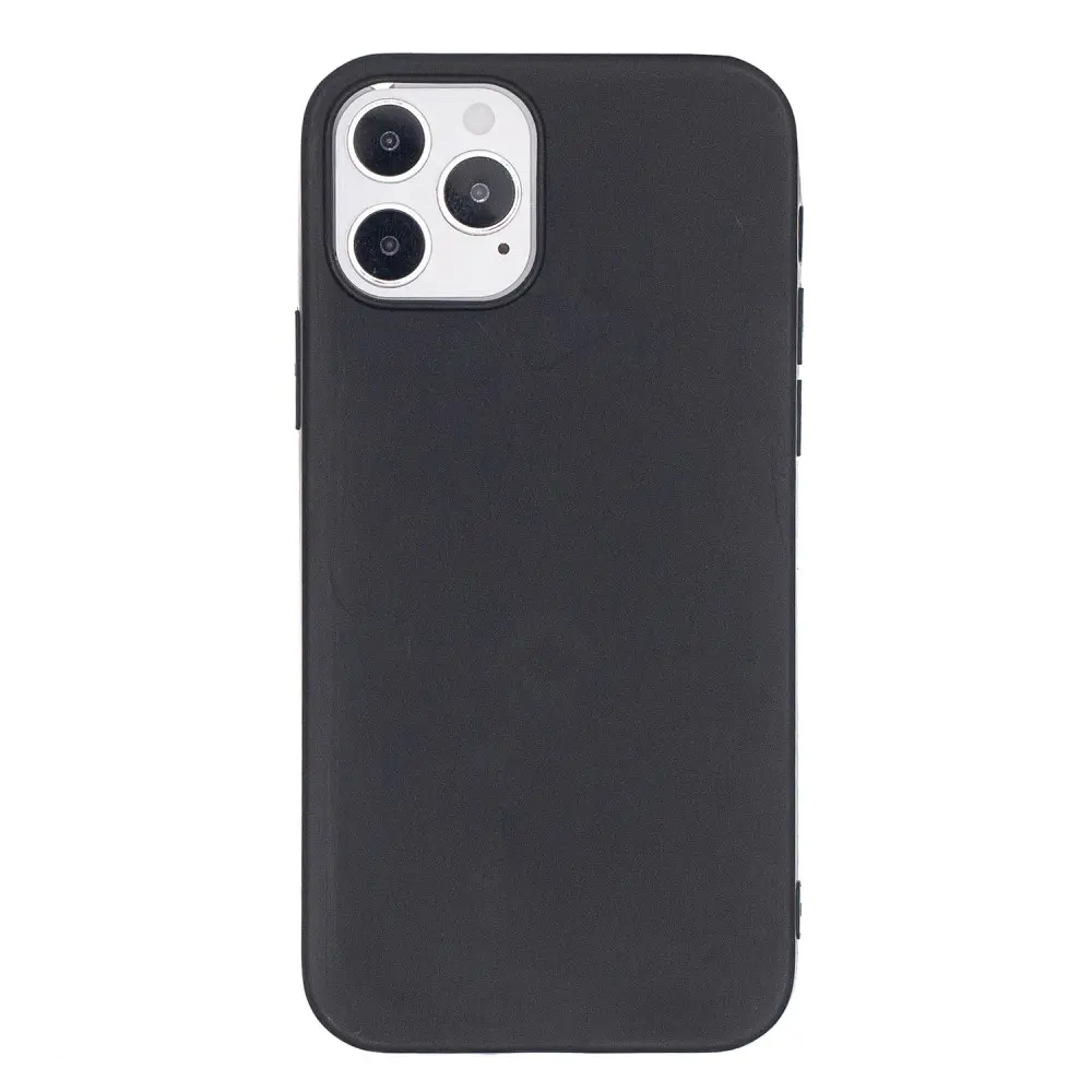 TPU Cover iPhone 12/iPhone 12 Pro Sort