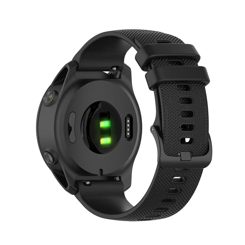 Silikonarmband Garmin Forerunner 745 Svart