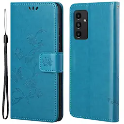 Samsung Galaxy A13 Mobiletui med sommerfugler, Blå