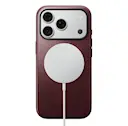 iPhone 18 Pro Modern Case Horween Leather MagSafe Burgundy