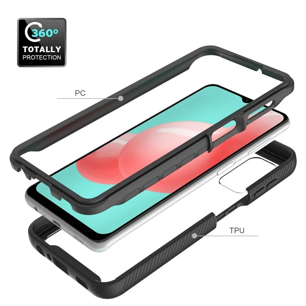Full Cover Skal Samsung Galaxy A32 5G Svart