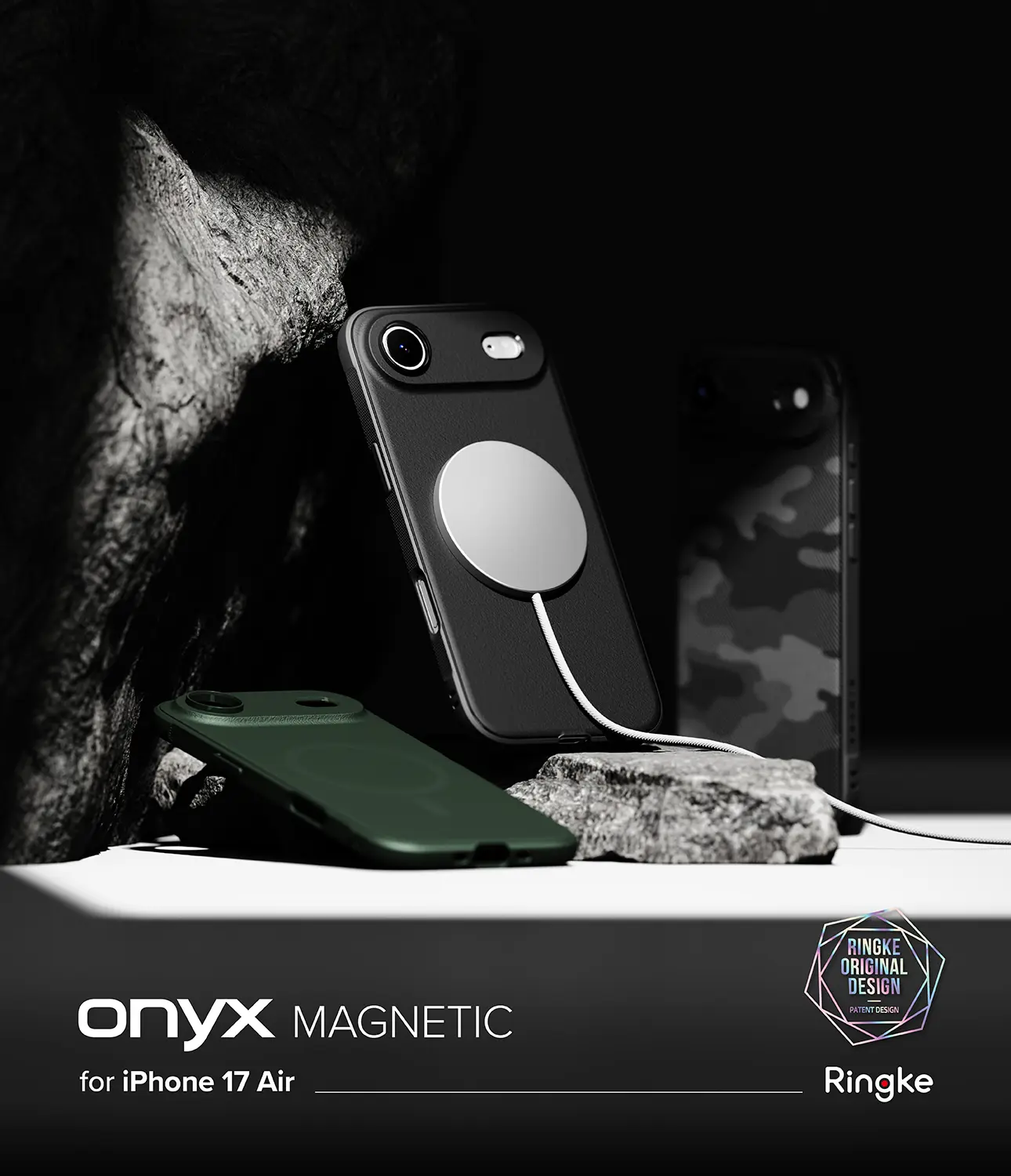 Onyx Magnetic Case iPhone Air Black