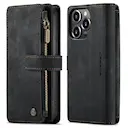Zipper Wallet iPhone 13 Pro Sort
