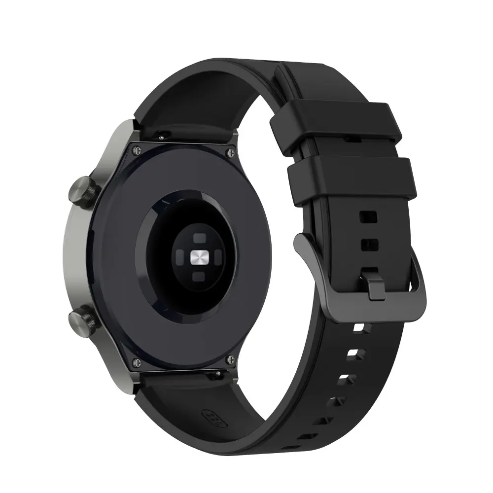 Silikonarmband Huawei Watch GT 2 46mm Svart