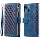 Pung Taske iPhone 13 Quilted Blå