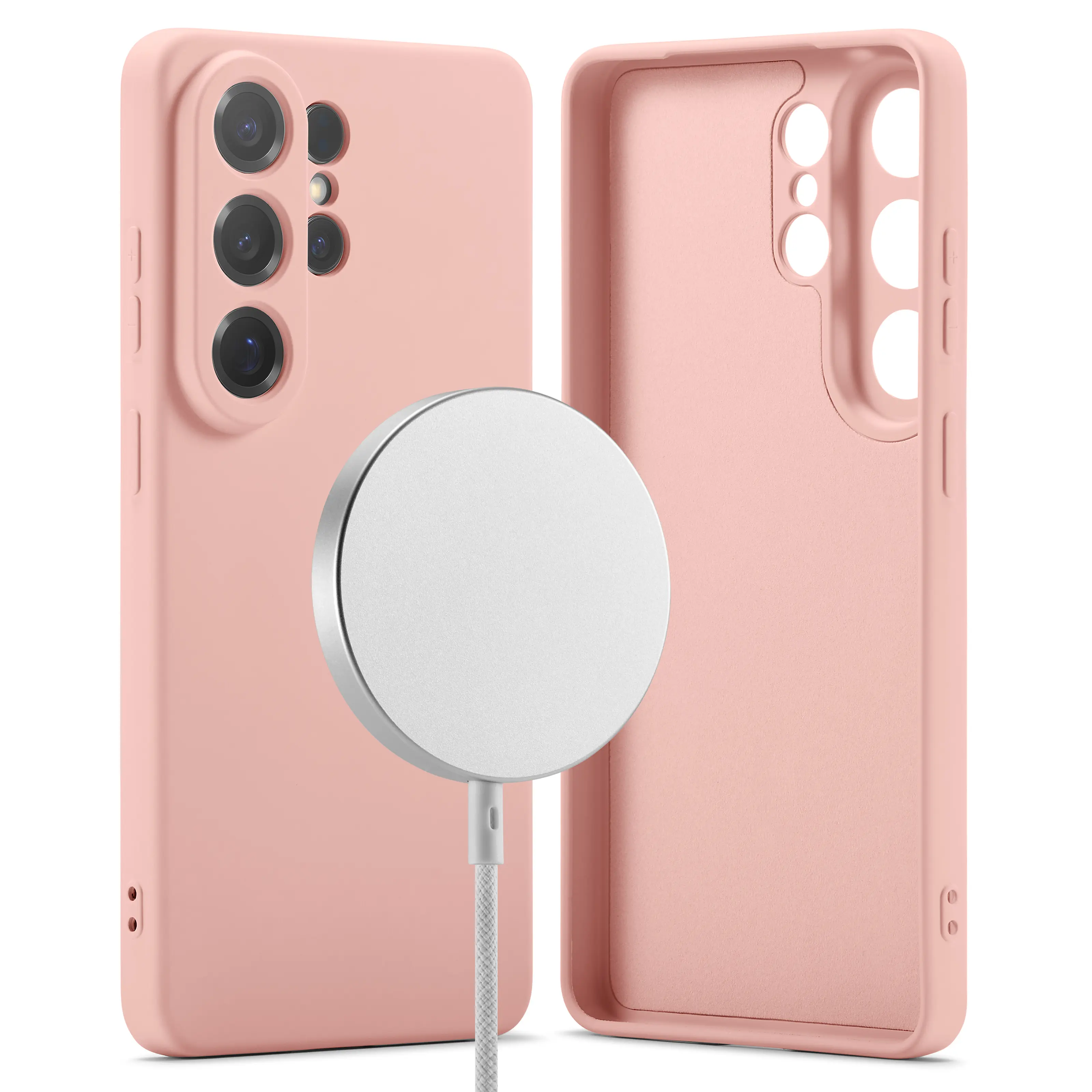 TPU Cover MagSafe Samsung Galaxy S26 Ultra Lyserød