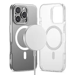 iPhone 16 Pro MagSafe-deksel i TPU, Gjennomsiktig
